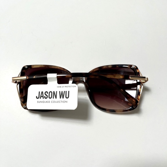 NWT Original JASON WU Butterfly Sunglasses Tortoise Shell Brown Classic Acetate main image 6